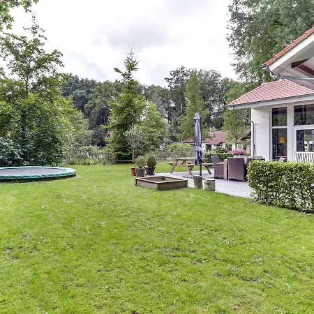 Modern Country House With A Fireplace At The Bedafse Bergen