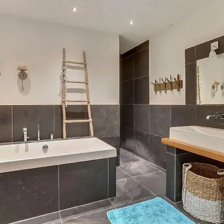 Modern Country House With A Fireplace At The Bedafse Bergen Villa