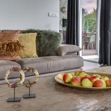 Modern Country House With A Fireplace At The Bedafse Bergen Villa